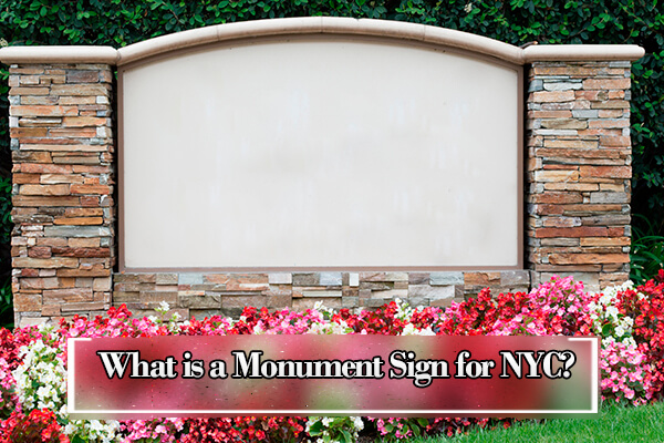 what is a monument sign