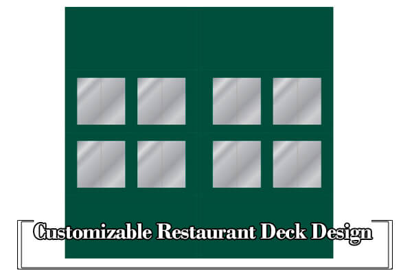 restaurant deck design